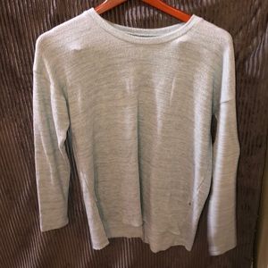 Soft and sexy blue long sleeve